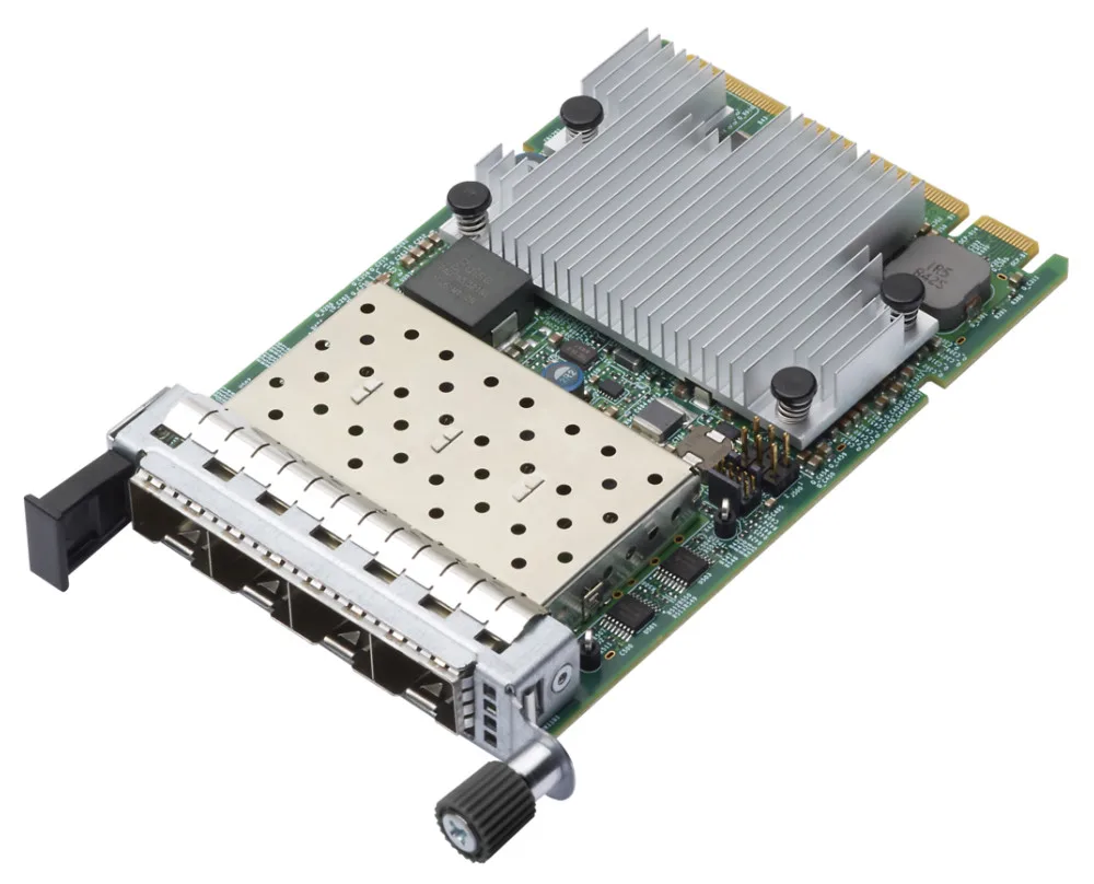 Сетевая карта Lenovo ThinkSystem Broadcom 57504 10/25GbE SFP28, 4 порта, OCP Ethernet 4XC7A80567