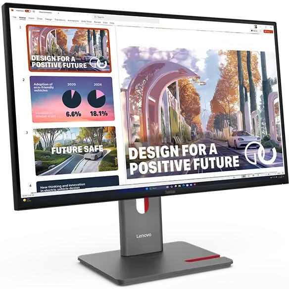Lenovo ThinkVision P27QD-40 64B3GAR2UZ - монитор 27 Lenovo ThinkVision P27QD-40 64B3GAR2UZ - монитор 27